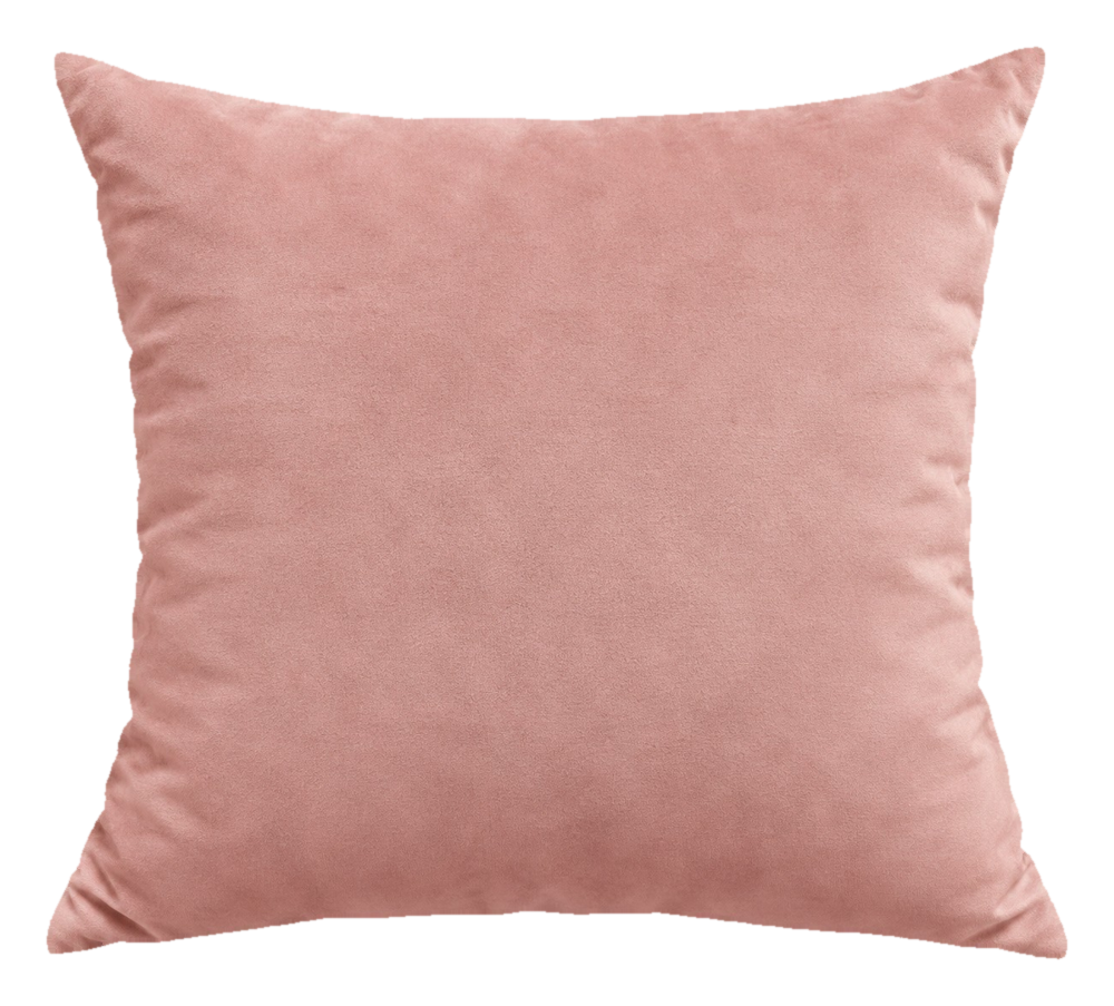 Almofada Veludo Rosê 50x45
